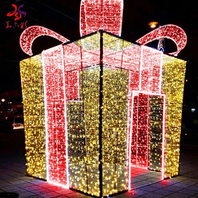 Kbar 3D LED Gift Box Motif Dwal