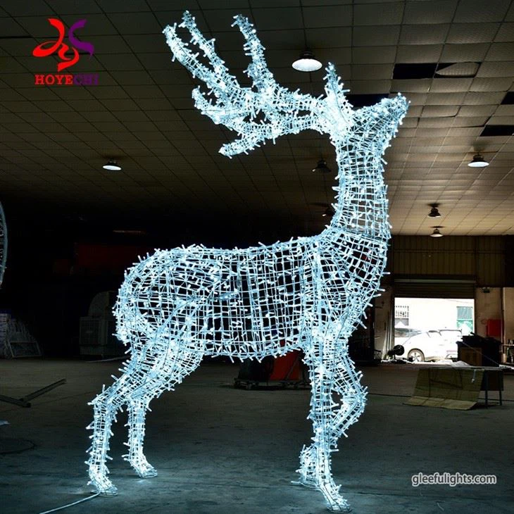 22 Years Factory Manufacturer Reindeer Motif Light For Commercial Events