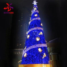 Disinn Ġdid 20ft 30ft 40ft 50ft Siġra tal-Milied tad-Dawl Ġgant ta 'barra